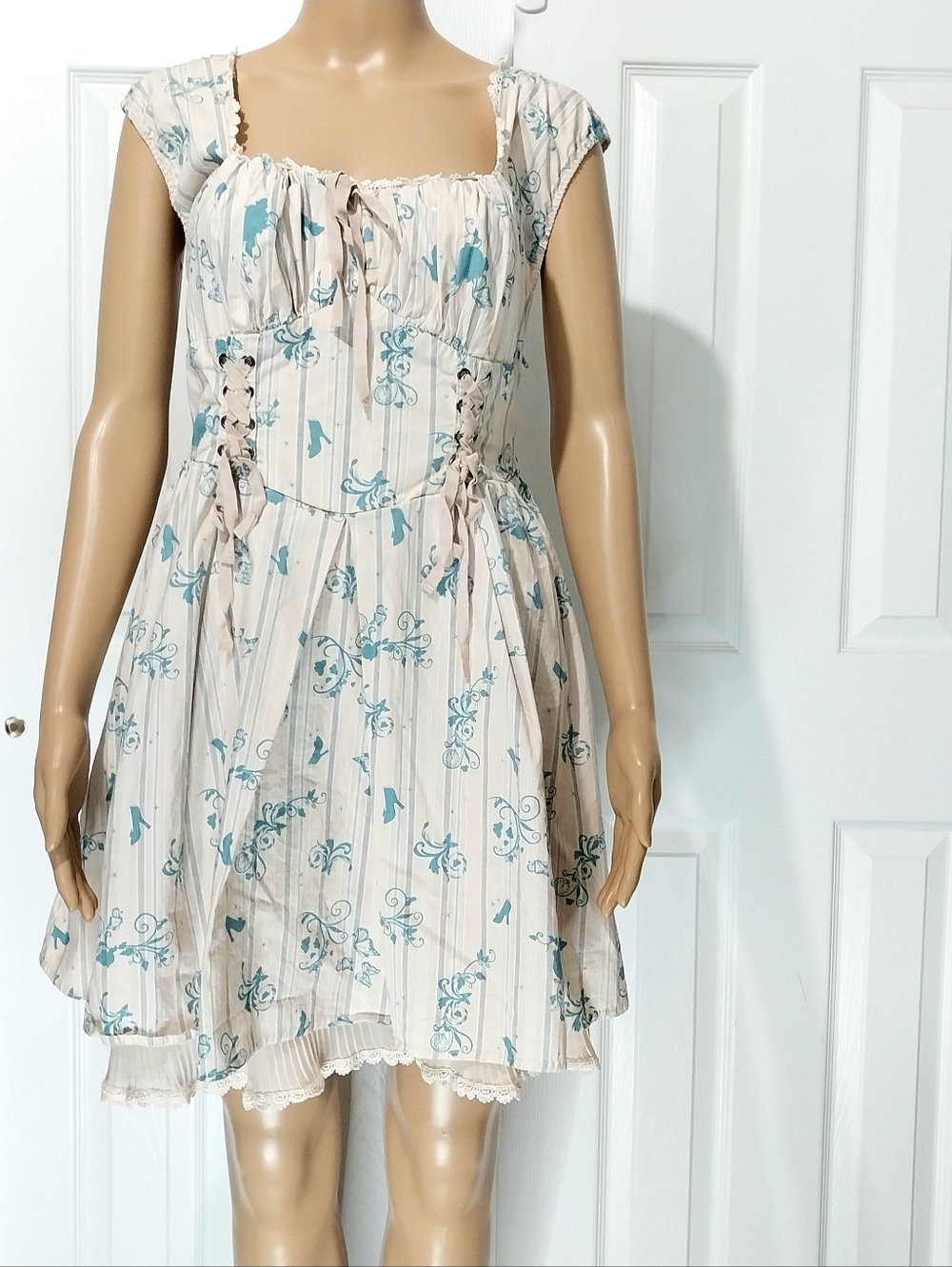 Disney Cinderella Peasant Dress,‎ Size L